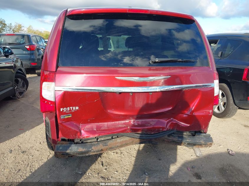 2014 Chrysler Town & Country Touring VIN: 2C4RC1BG6ER445659 Lot: 43423852