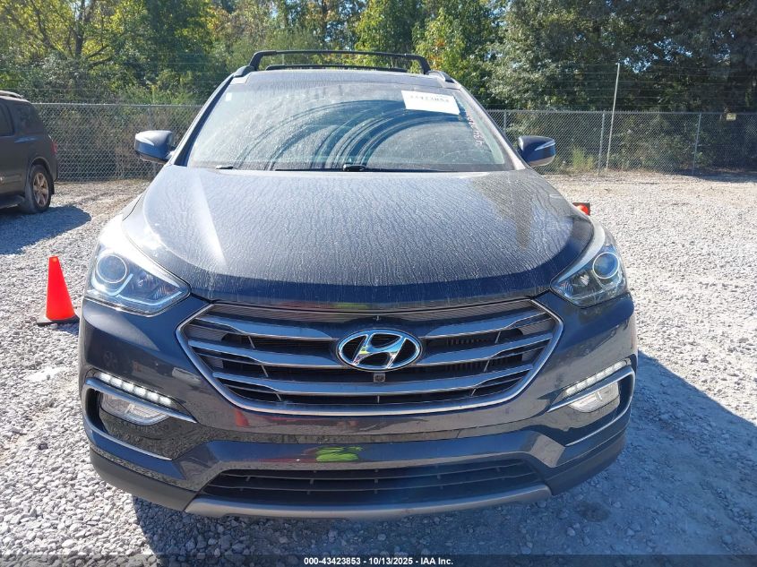 2017 Hyundai Santa Fe Sport 2.0T Ultimate VIN: 5XYZW4LAXHG384750 Lot: 43423853
