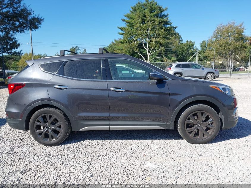 2017 Hyundai Santa Fe Sport 2.0T Ultimate VIN: 5XYZW4LAXHG384750 Lot: 43423853