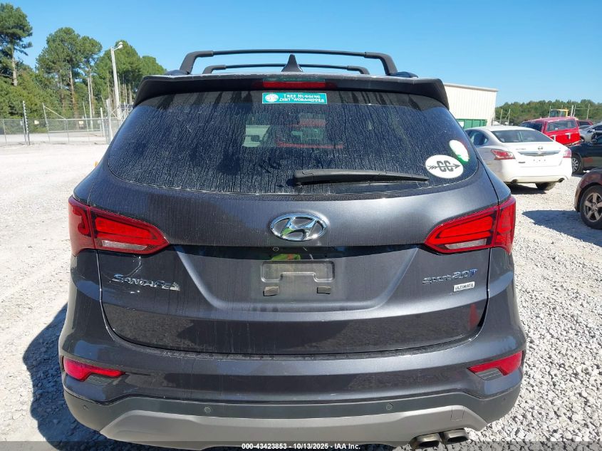 2017 Hyundai Santa Fe Sport 2.0T Ultimate VIN: 5XYZW4LAXHG384750 Lot: 43423853