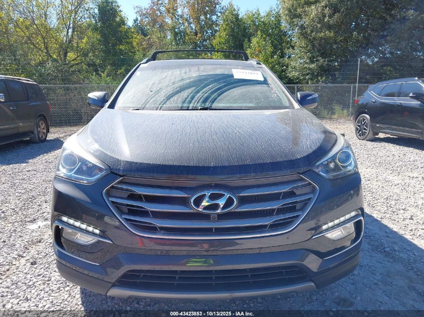 2017 Hyundai Santa Fe Sport 2.0T Ultimate VIN: 5XYZW4LAXHG384750 Lot: 43423853
