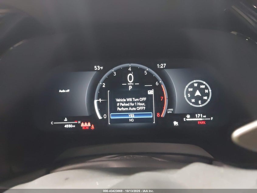 2025 LEXUS RX 350 auction photo 7