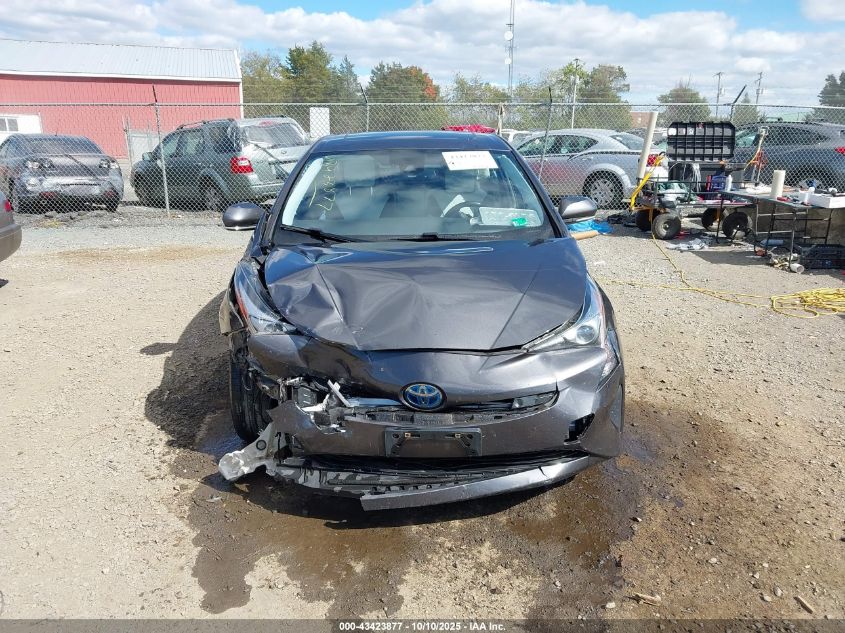 2018 Toyota Prius Four VIN: JTDKARFU3J3552872 Lot: 43423877