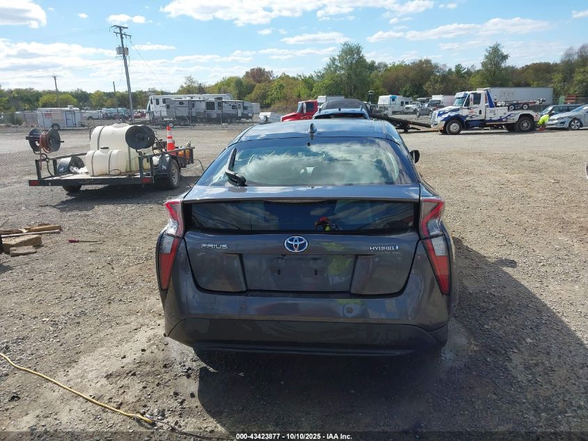 2018 Toyota Prius Four VIN: JTDKARFU3J3552872 Lot: 43423877