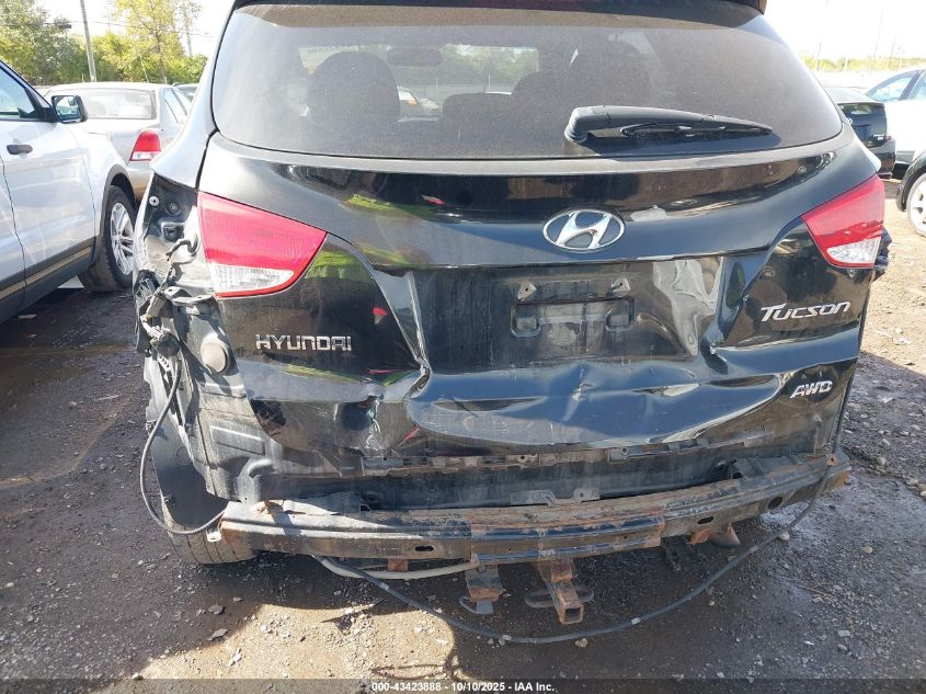 2013 Hyundai Tucson Gls VIN: KM8JUCAC3DU644296 Lot: 43423888