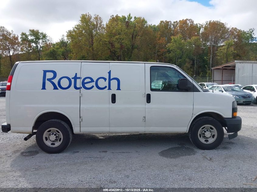 2019 Chevrolet Express 2500 Work Van VIN: 1GCWGAFG5K1267535 Lot: 43423913