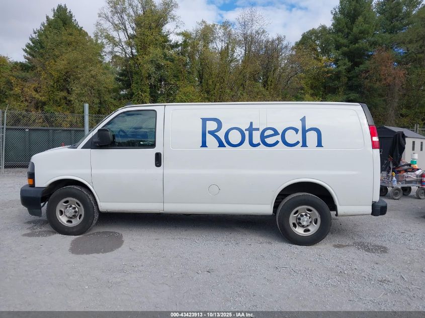 2019 Chevrolet Express 2500 Work Van VIN: 1GCWGAFG5K1267535 Lot: 43423913