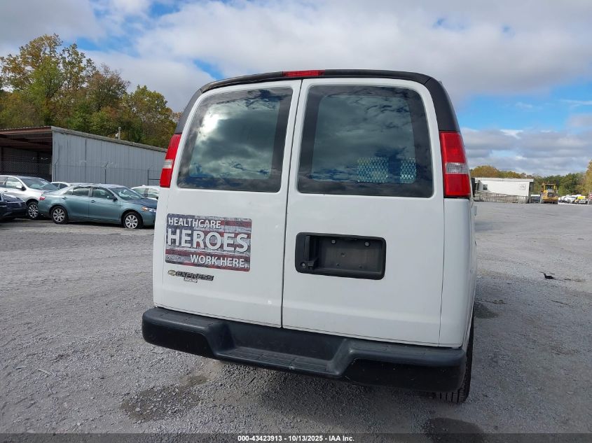 2019 Chevrolet Express 2500 Work Van VIN: 1GCWGAFG5K1267535 Lot: 43423913