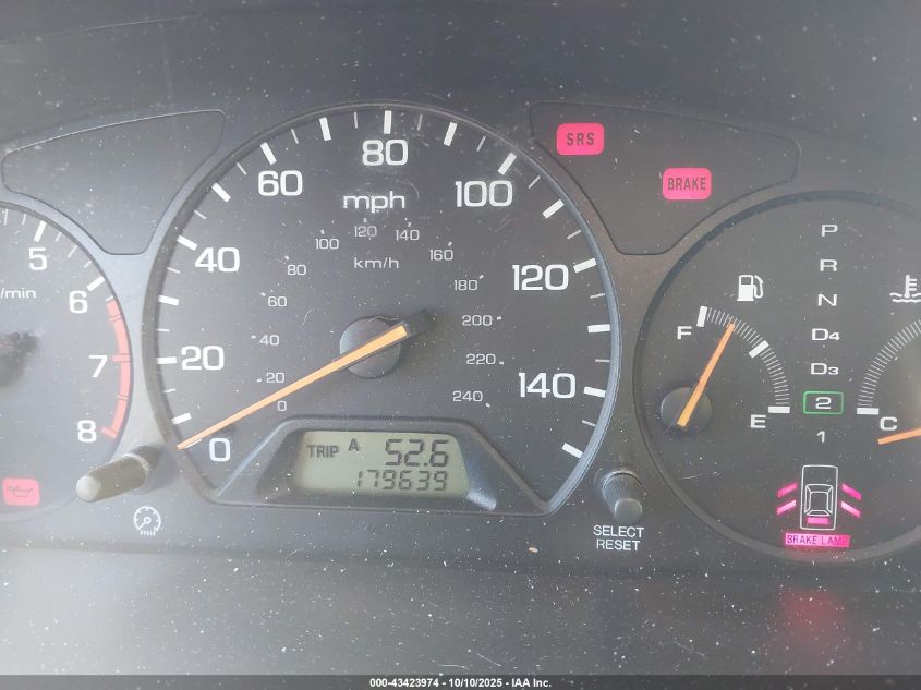 2001 Honda Accord 2.3 Ex VIN: JHMCG66821C000301 Lot: 43423974