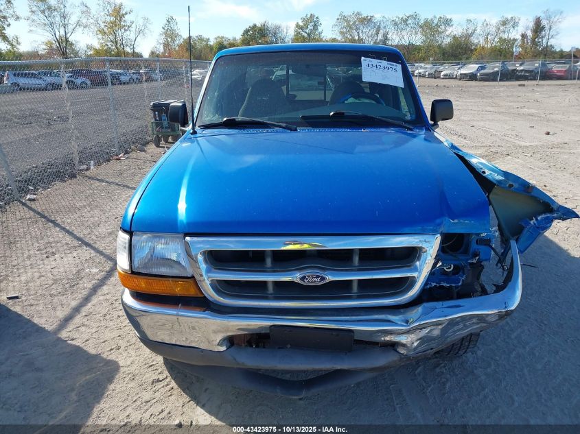 2000 Ford Ranger Xl/Xlt VIN: 1FTYR14V7YTA54877 Lot: 43423975