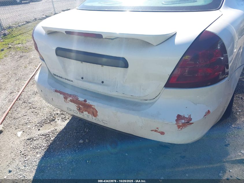 2005 Pontiac Grand Prix VIN: 2G2WP522751331935 Lot: 43423976