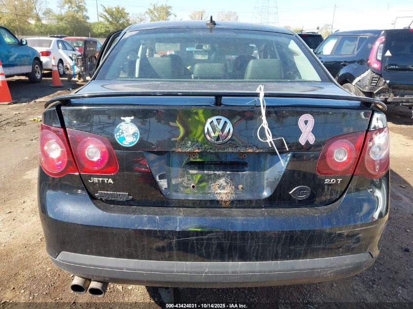 2008 Volkswagen Jetta Wolfsburg Edition VIN: 3VWRJ71K68M188896 Lot: 43424031