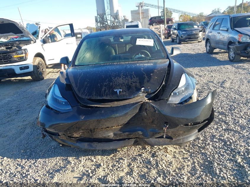 2022 Tesla Model 3 Long Range Dual Motor All-Wheel Drive VIN: 5YJ3E1EB0NF316859 Lot: 43424032