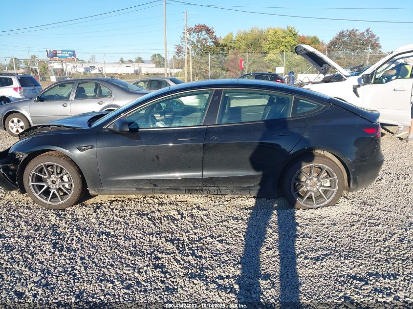 2022 Tesla Model 3 Long Range Dual Motor All-Wheel Drive VIN: 5YJ3E1EB0NF316859 Lot: 43424032