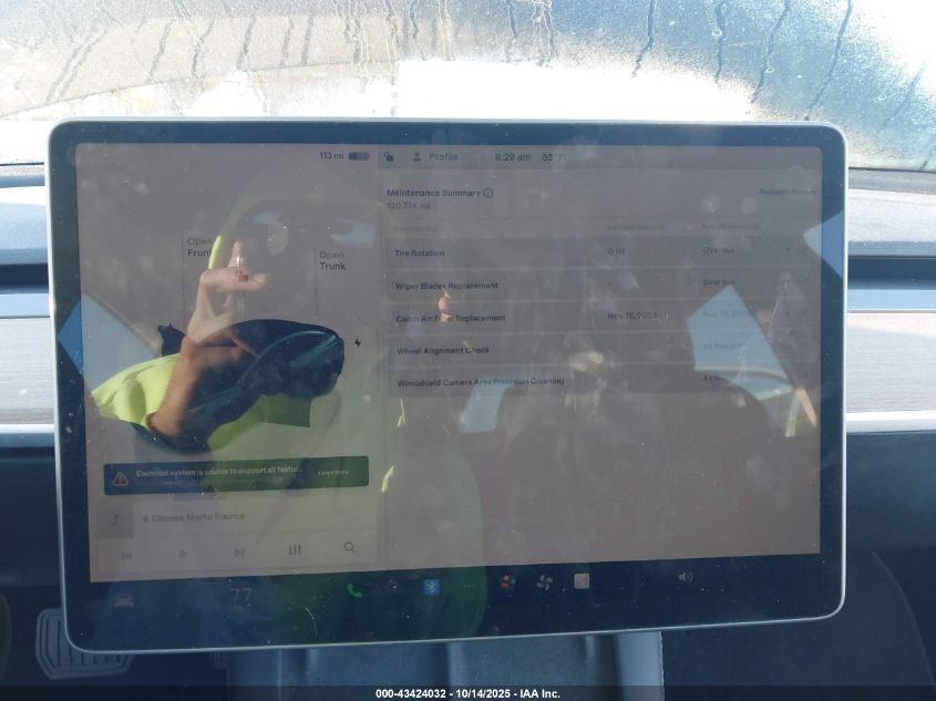 2022 Tesla Model 3 Long Range Dual Motor All-Wheel Drive VIN: 5YJ3E1EB0NF316859 Lot: 43424032