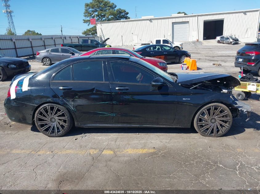 2017 Mercedes-Benz Amg C 43 4Matic VIN: 55SWF6EB8HU202330 Lot: 43424039