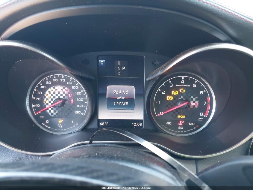 2017 Mercedes-Benz Amg C 43 4Matic VIN: 55SWF6EB8HU202330 Lot: 43424039