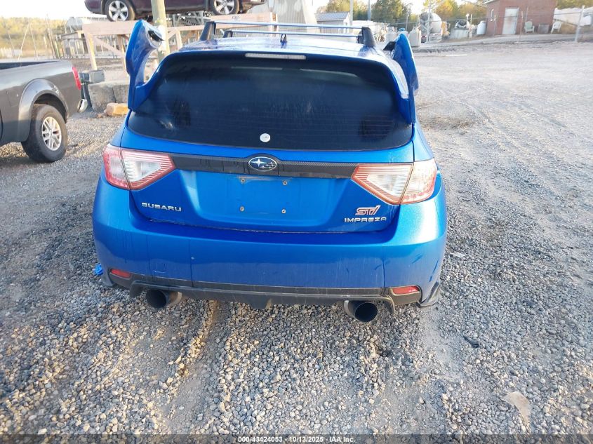 2008 Subaru Impreza Wrx Sti VIN: JF1GR89618L823482 Lot: 43424053