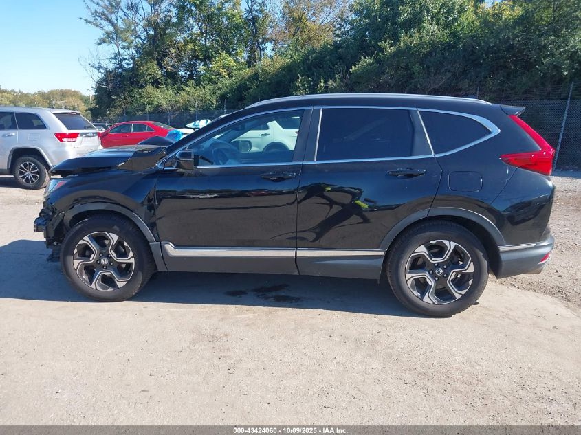 2017 Honda Cr-V Touring VIN: 2HKRW2H97HH622002 Lot: 43424060