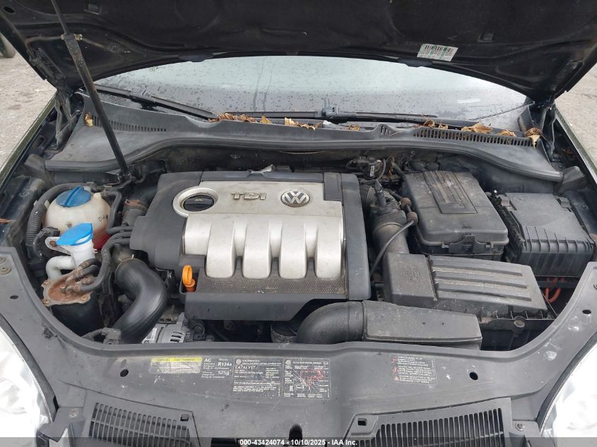 2006 Volkswagen Jetta Tdi VIN: 3VWST71K76M647037 Lot: 43424074