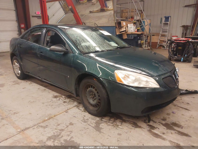 1G2ZF58B274208882 2007 Pontiac G6 Value Leader auction photo 1