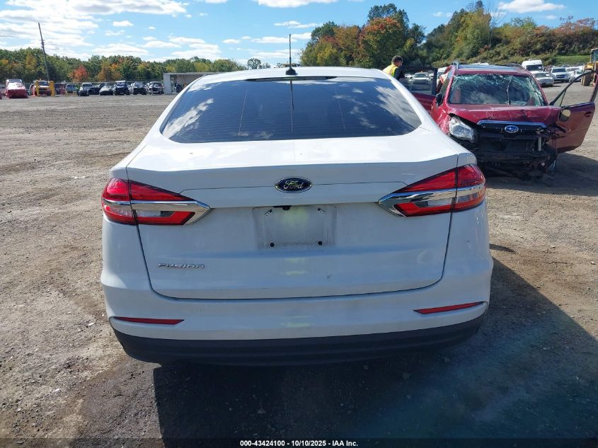 2019 Ford Fusion S VIN: 3FA6P0G77KR229728 Lot: 43424100