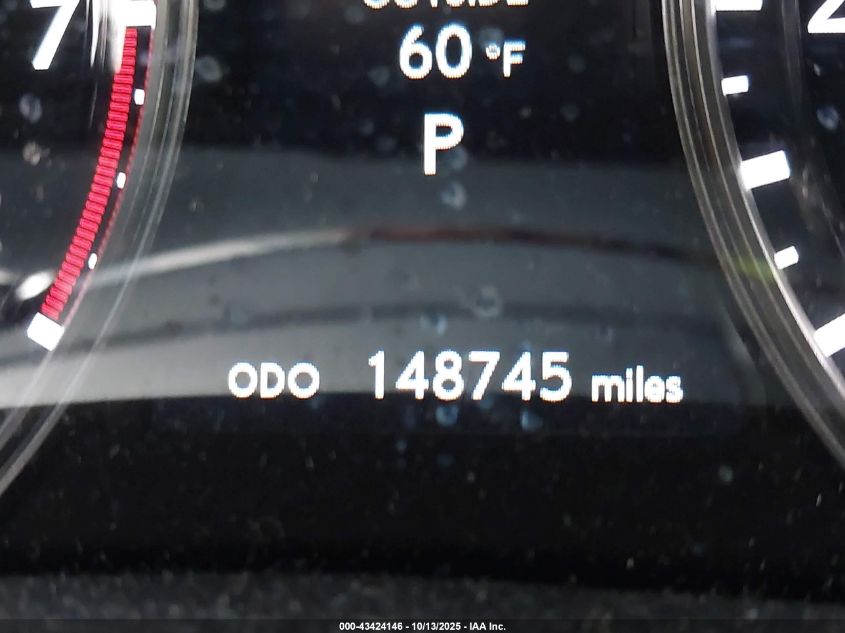 2013 Lexus Gs 350 VIN: JTHCE1BL1D5017540 Lot: 43424146