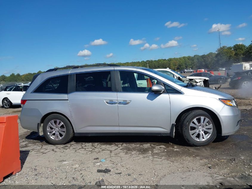 2014 Honda Odyssey Ex-L VIN: 5FNRL5H66EB016040 Lot: 43424189