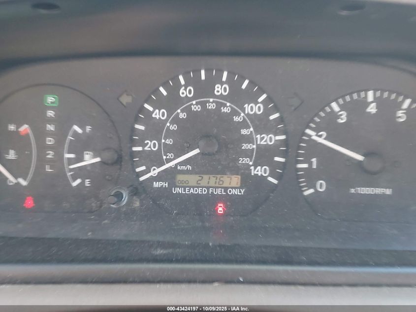 1998 Toyota Camry Le VIN: JT2BG22K9W0123358 Lot: 43424197