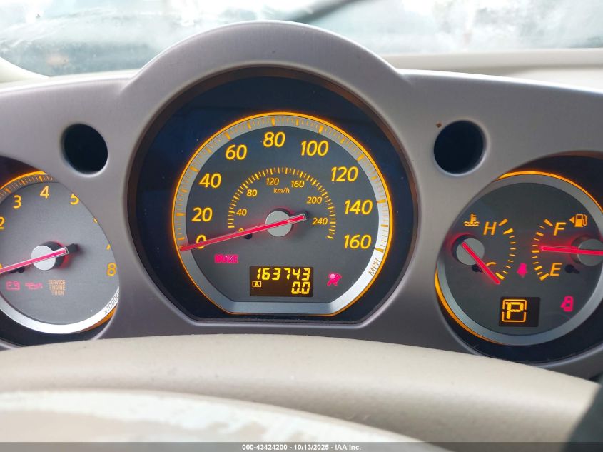 2006 Nissan Murano Sl/Se/S VIN: JN8AZ08T36W417194 Lot: 43424200