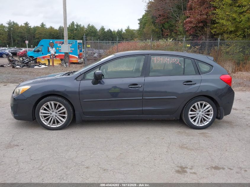 2013 Subaru Impreza 2.0I Premium VIN: JF1GPAD66DH201705 Lot: 43424202