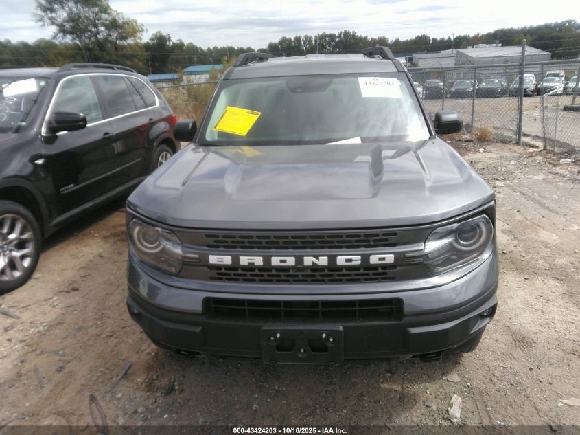 2022 Ford Bronco Sport Badlands VIN: 3FMCR9D95NRD88829 Lot: 43424203