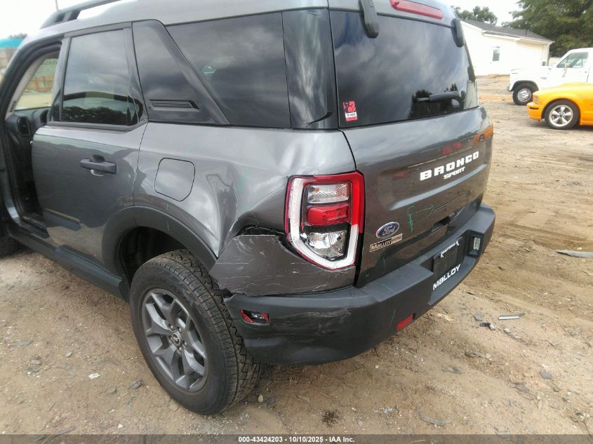 2022 Ford Bronco Sport Badlands VIN: 3FMCR9D95NRD88829 Lot: 43424203