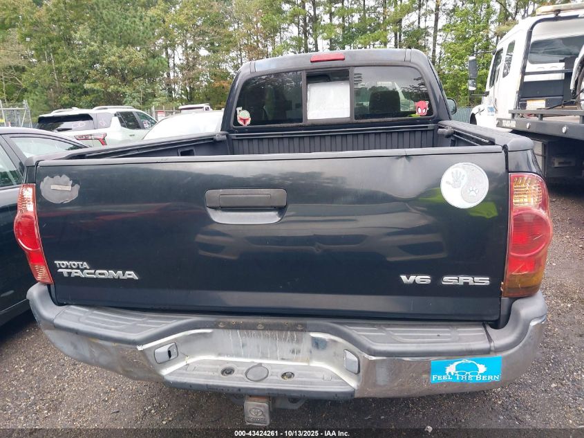 2006 Toyota Tacoma Base V6 VIN: 5TEUU42N06Z186136 Lot: 43424261