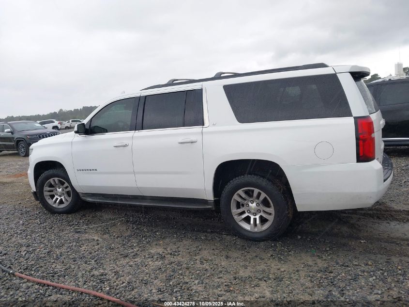 2015 Chevrolet Suburban 1500 Lt VIN: 1GNSCJKC1FR521785 Lot: 43424278