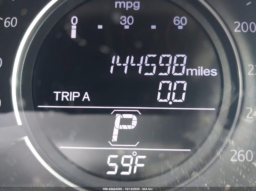 2014 Honda Accord Ex-L VIN: 1HGCR2F8XEA207882 Lot: 43424286