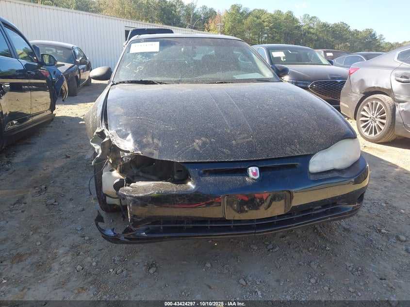 2003 Chevrolet Monte Carlo Ss VIN: 2G1WX12K039370474 Lot: 43424297