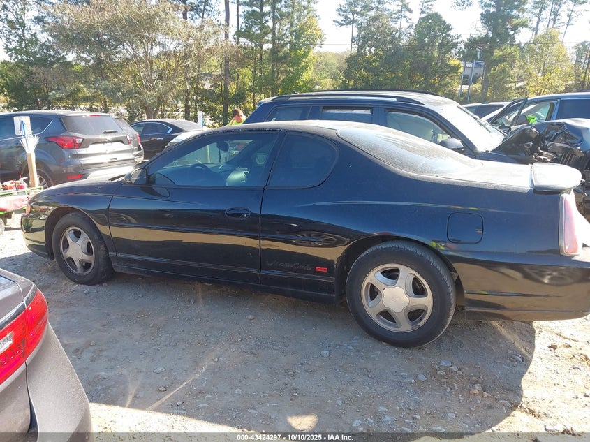 2003 Chevrolet Monte Carlo Ss VIN: 2G1WX12K039370474 Lot: 43424297