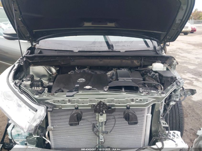 2019 Toyota Highlander Xle VIN: 5TDKZRFH7KS369597 Lot: 43424307