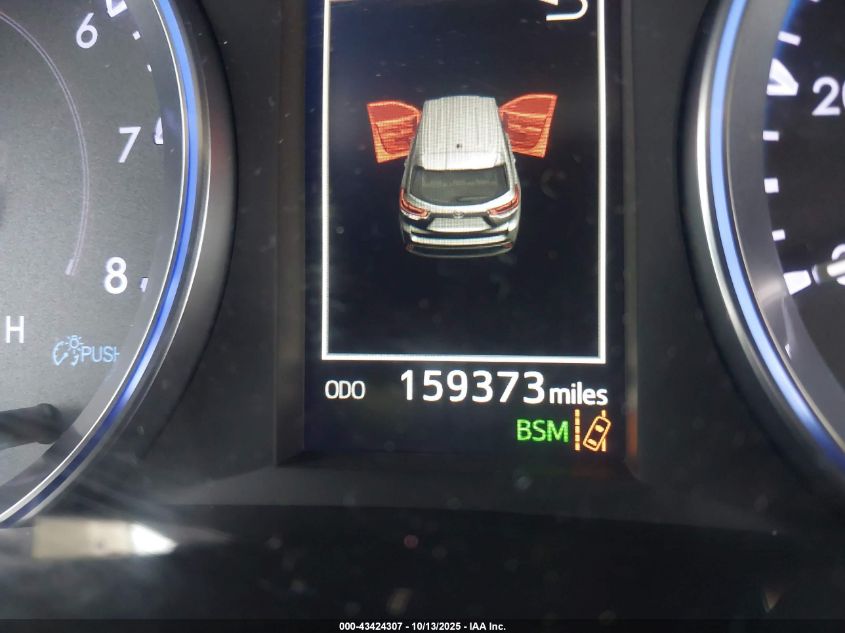 2019 Toyota Highlander Xle VIN: 5TDKZRFH7KS369597 Lot: 43424307