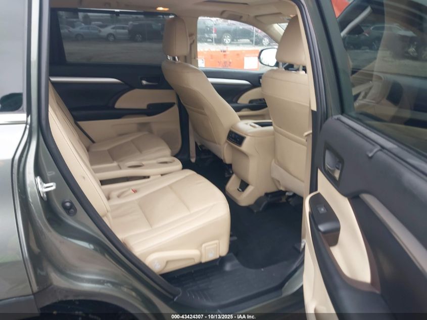 2019 Toyota Highlander Xle VIN: 5TDKZRFH7KS369597 Lot: 43424307