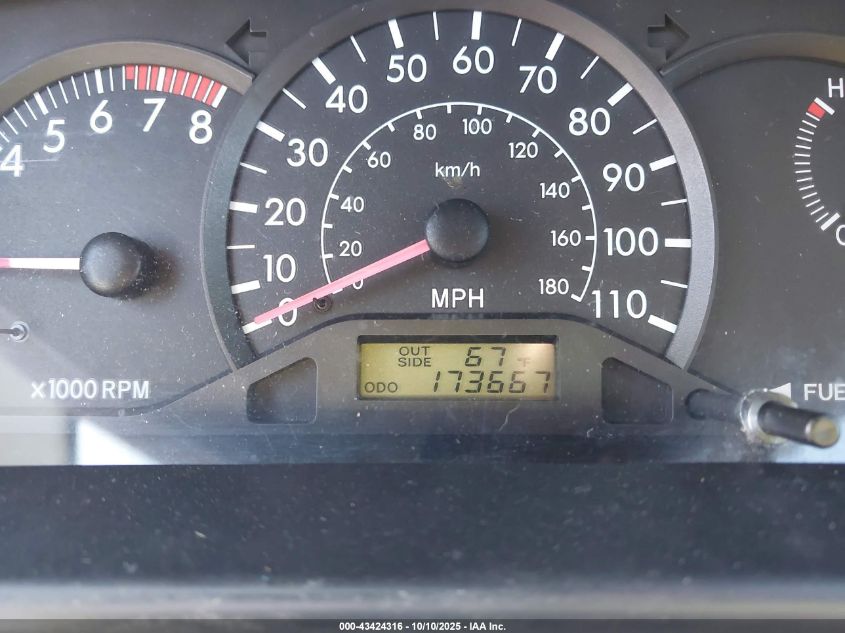 2004 Toyota Corolla Ce VIN: 2T1BR32E04C276876 Lot: 43424316