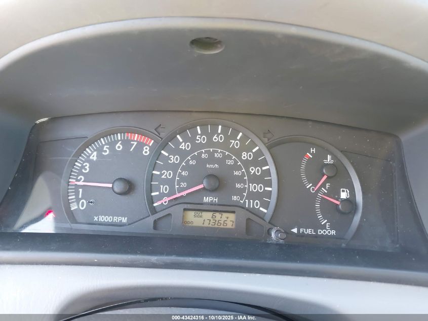 2004 Toyota Corolla Ce VIN: 2T1BR32E04C276876 Lot: 43424316