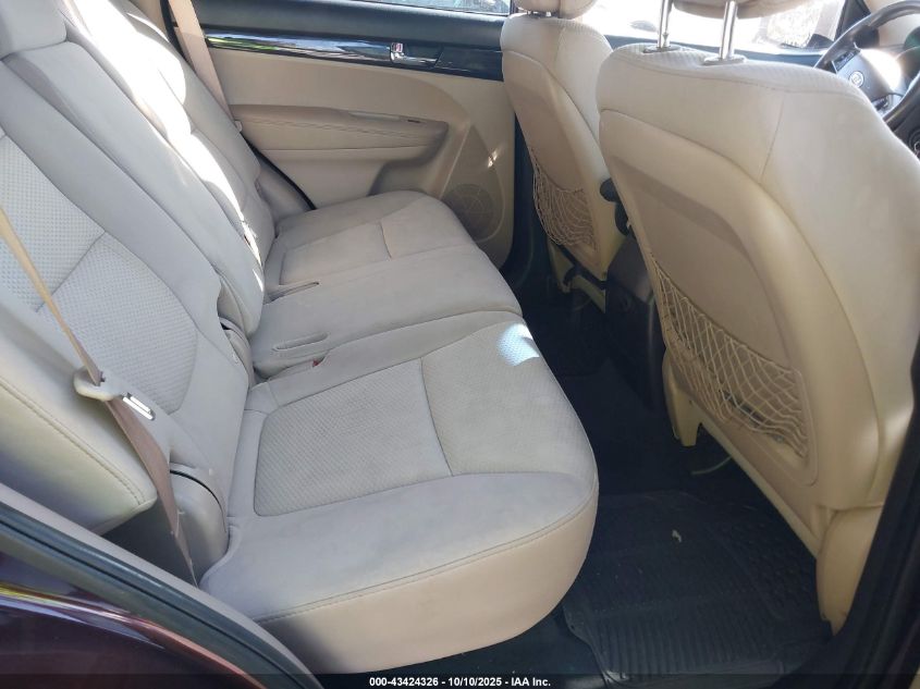 2011 Kia Sorento Lx VIN: 5XYKTCA1XBG168153 Lot: 43424326