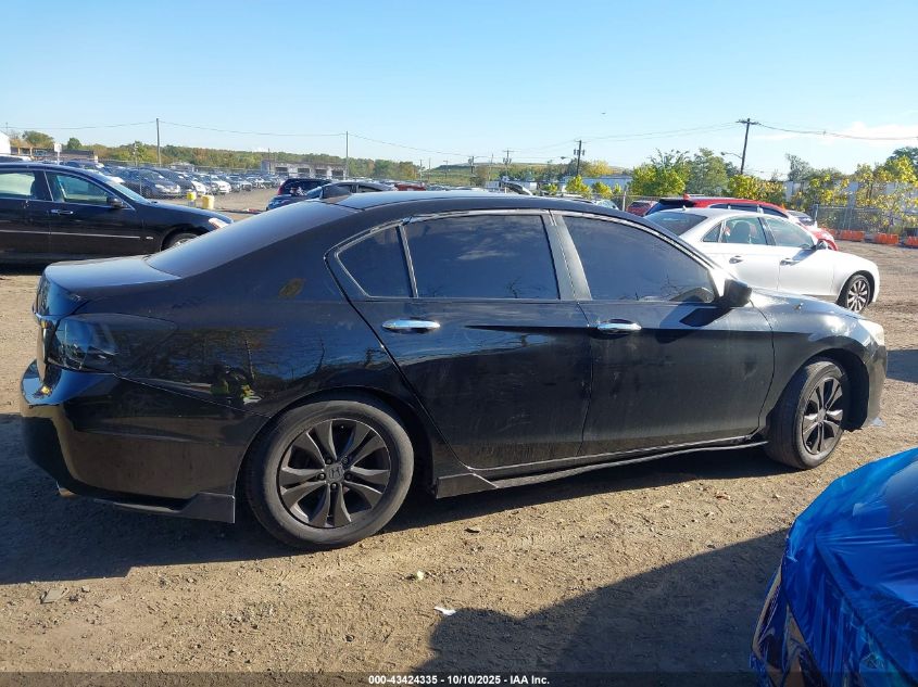 2013 Honda Accord Lx VIN: 1HGCR2F35DA155726 Lot: 43424335