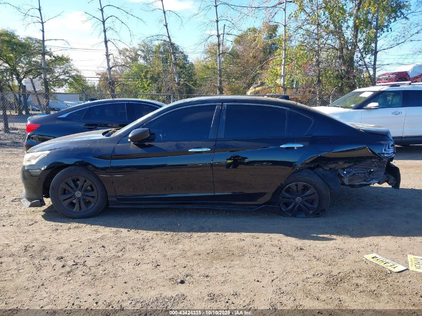 2013 Honda Accord Lx VIN: 1HGCR2F35DA155726 Lot: 43424335