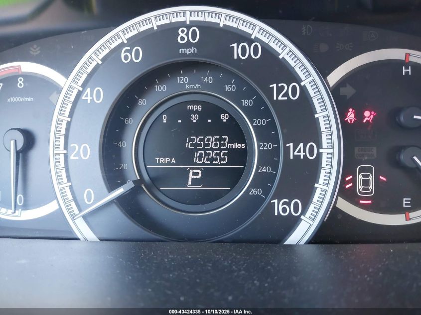 2013 Honda Accord Lx VIN: 1HGCR2F35DA155726 Lot: 43424335