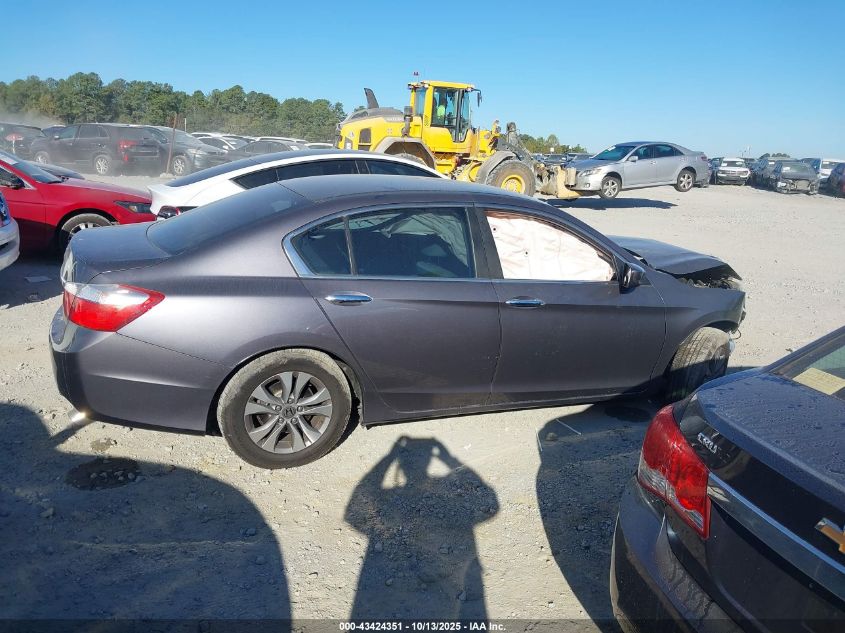 2014 Honda Accord Lx VIN: 1HGCR2F32EA294990 Lot: 43424351