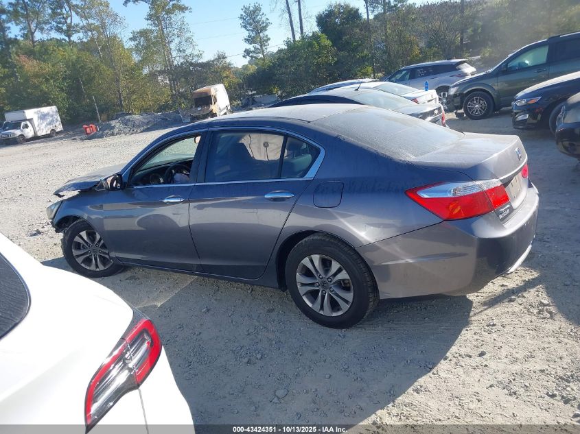 2014 Honda Accord Lx VIN: 1HGCR2F32EA294990 Lot: 43424351