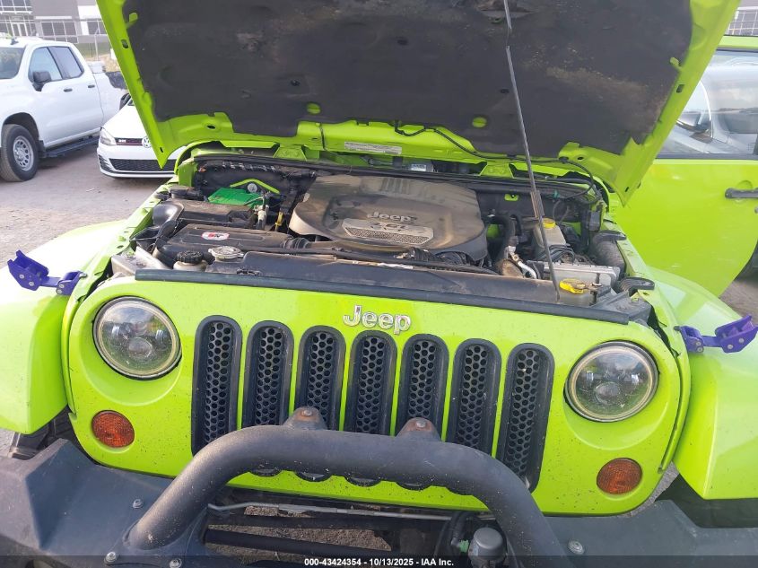 2012 Jeep Wrangler Unlimited Sahara VIN: 1C4HJWEG7CL232915 Lot: 43424354